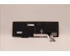 Lenovo 5N21D93701 Keyboard Internal, Icelandic, Black, Backlight, w/Number, UK