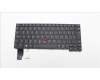 Lenovo 5N21H76830 Keyboard Internal, Hungarian, Black, Backlight, UK