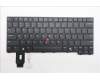 Lenovo 5N21M37855 Keyboard Internal, US English Euro, Black, Non-Backlight, US