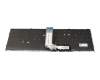 6-23-RPC50-010 Medion keyboard DE (german) black/white/black matte with backlight RGB