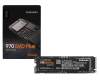 Samsung 970 EVO Plus PCIe NVMe SSD 500GB (M.2 22 x 80 mm) for Sager Notebook NP8971 (P970ED)
