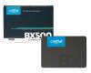 Crucial BX500 SSD 500GB (2.5 inches / 6.4 cm) for Dell Vostro 15 (3500) DDR3
