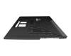 6037B0210113 original Asus keyboard incl. topcase DE (german) black/anthracite with backlight