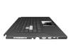 6037B0211413 original Asus keyboard incl. topcase DE (german) black/black with backlight