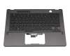 6037B0211913 original Asus keyboard incl. topcase DE (german) black/grey with backlight