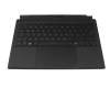 6037B0303213 original IEC keyboard incl. topcase DE (german) black/black with backlight RGB