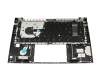 6051B498001 original HP keyboard incl. topcase DE (german) black/silver with backlight