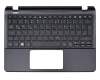 60VA1N7011 original Acer keyboard incl. topcase DE (german) black/black
