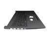 68HWBN70112 original Acer keyboard incl. topcase DE (german) black/black with backlight