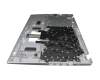 6B.A6TN2.014 original Acer keyboard incl. topcase DE (german) black/silver