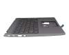 6B.A6XN7.008 original Acer keyboard incl. topcase DE (german) dark grey/grey