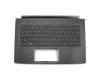 6B.GLCN2.010 original Acer keyboard incl. topcase DE (german) black/black with backlight
