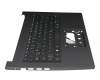6B.HVVN7.011 original Acer keyboard incl. topcase DE (german) black/black