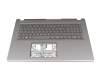 6B.J02N8.019 original Acer keyboard incl. topcase CH (swiss) grey/grey with backlight