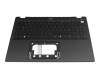 6B.J43N7.011 original Acer keyboard incl. topcase DE (german) black/black with backlight