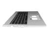 6B.J7WN2.014 original Acer keyboard incl. topcase DE (german) black/silver