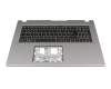 6B.J8ZN8.001 original Acer keyboard incl. topcase DE (german) black/grey