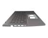 6B.K3BN2.015 original Acer keyboard incl. topcase CH (swiss) grey/grey with backlight