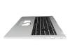 6B.KDHN8.078 original Acer keyboard incl. topcase DE (german) black/silver