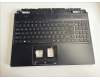 Acer 6B.QFUN2.013 COVER.UPPER.BLACK.W/KB.UK.BL