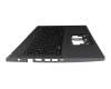 6B.QGCN7.011 original Acer keyboard incl. topcase DE (german) black/black with backlight