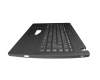 6B.VPQN7.F11 original Acer keyboard incl. topcase DE (german) black/black