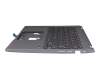 6BA6XN70083 original Acer keyboard incl. topcase DE (german) dark grey/grey