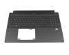 6BC4QN2012 original Acer keyboard incl. topcase DE (german) black/black with backlight