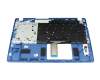 6BHS6N2014 original Acer keyboard incl. topcase DE (german) black/blue