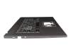 6BKCWN7009 original Acer keyboard incl. topcase DE (german) black/white/grey with backlight
