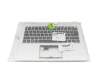 6BKF2N2014 original Acer keyboard incl. topcase DE (german) black/silver with backlight