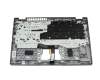 6BKT4N8020 original Acer keyboard incl. topcase DE (german) silver/silver with backlight
