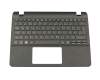 6BMYKN7010 original Acer keyboard incl. topcase DE (german) black/black