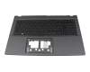 6BQHTN7011 original Acer keyboard incl. topcase DE (german) black/anthracite with backlight