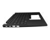 6BVT5N70112 original Acer keyboard incl. topcase DE (german) black/black with backlight
