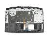 7080536CK201 original Acer keyboard incl. topcase DE (german) black/black with backlight