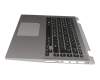70N10D1T1020P original Medion keyboard incl. topcase DE (german) black/silver with backlight