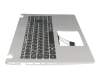 71NGS1B0204 original Compal keyboard incl. topcase DE (german) black/silver