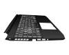 71NIX4BO085 original Acer keyboard incl. topcase DE (german) black/white/black with backlight