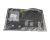 71NJV1BO082 original Compal keyboard incl. topcase DE (german) black/black with backlight