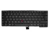 72700HM Lenovo keyboard DE (german) black/black matte with backlight and mouse-stick