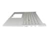 72BDO42A original Asus keyboard incl. topcase DE (german) silver/silver