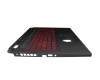 7387353400006 original Acer keyboard incl. topcase DE (german) black/black with backlight