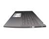 7534914000001 original Acer keyboard incl. topcase DE (german) grey/grey with backlight
