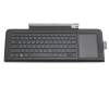 785863-041 original HP keyboard incl. topcase DE (german) black/black