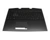 7J20A0 original HP keyboard incl. topcase DE (german) black/black with backlight