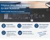 829MX original Dell battery 60Wh 7,6V (4 Cell)