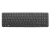 846115-041 original HP keyboard DE (german) black/black matte