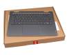 8SSN20W85087L original Lenovo keyboard incl. topcase DE (german) grey/grey with backlight