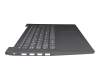 8SSTT60V07208 original Lenovo keyboard incl. topcase DE (german) grey/grey